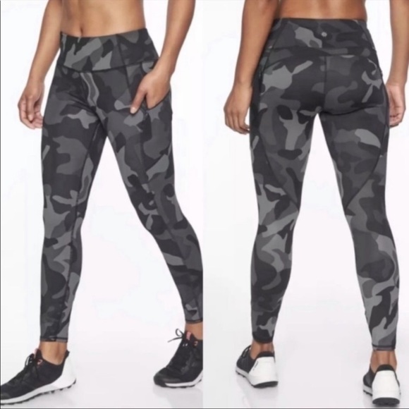 Athleta Camo Contender 7/8 Tights Leggings - Picture 3 of 9